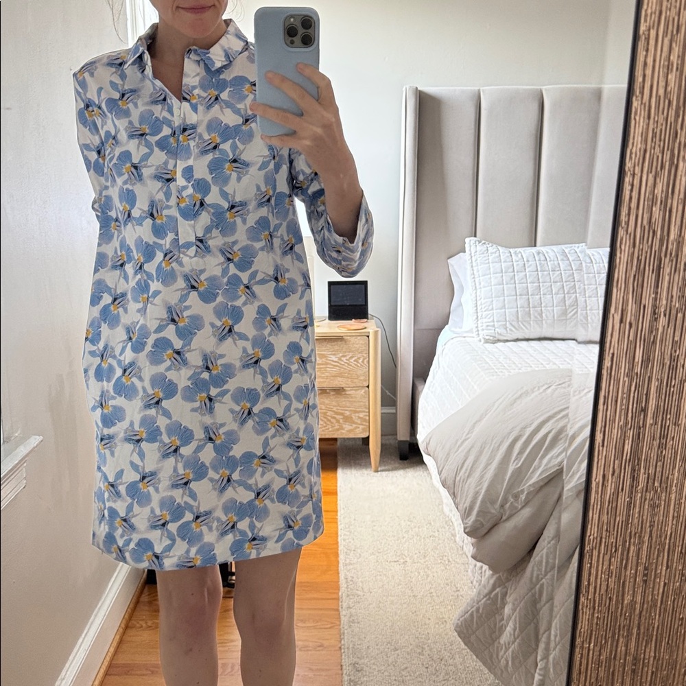 NWT COS Floral Print Collared Dress - Picture 5 of 6
